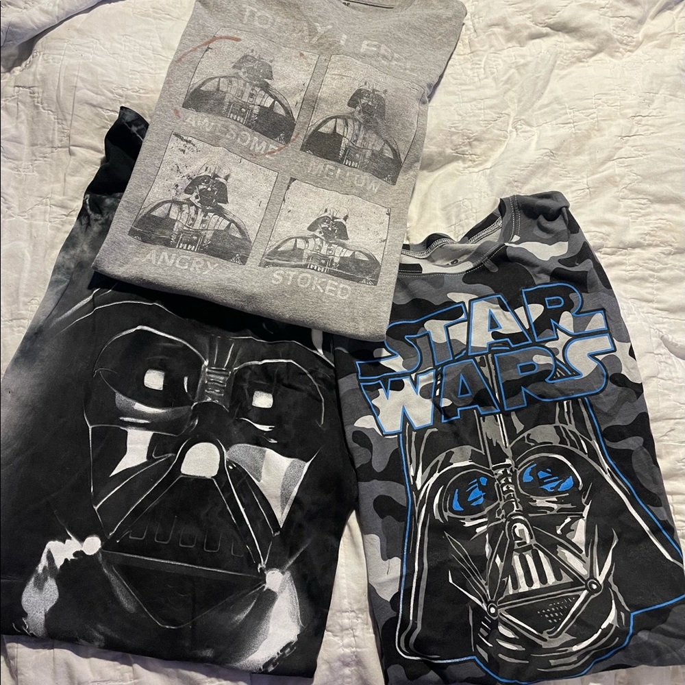 Star Wars Mens T-Shirts Graphic Tees Darth Vader